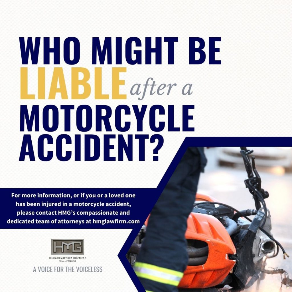 Who Might Be Liable after a Motorcycle Accident?