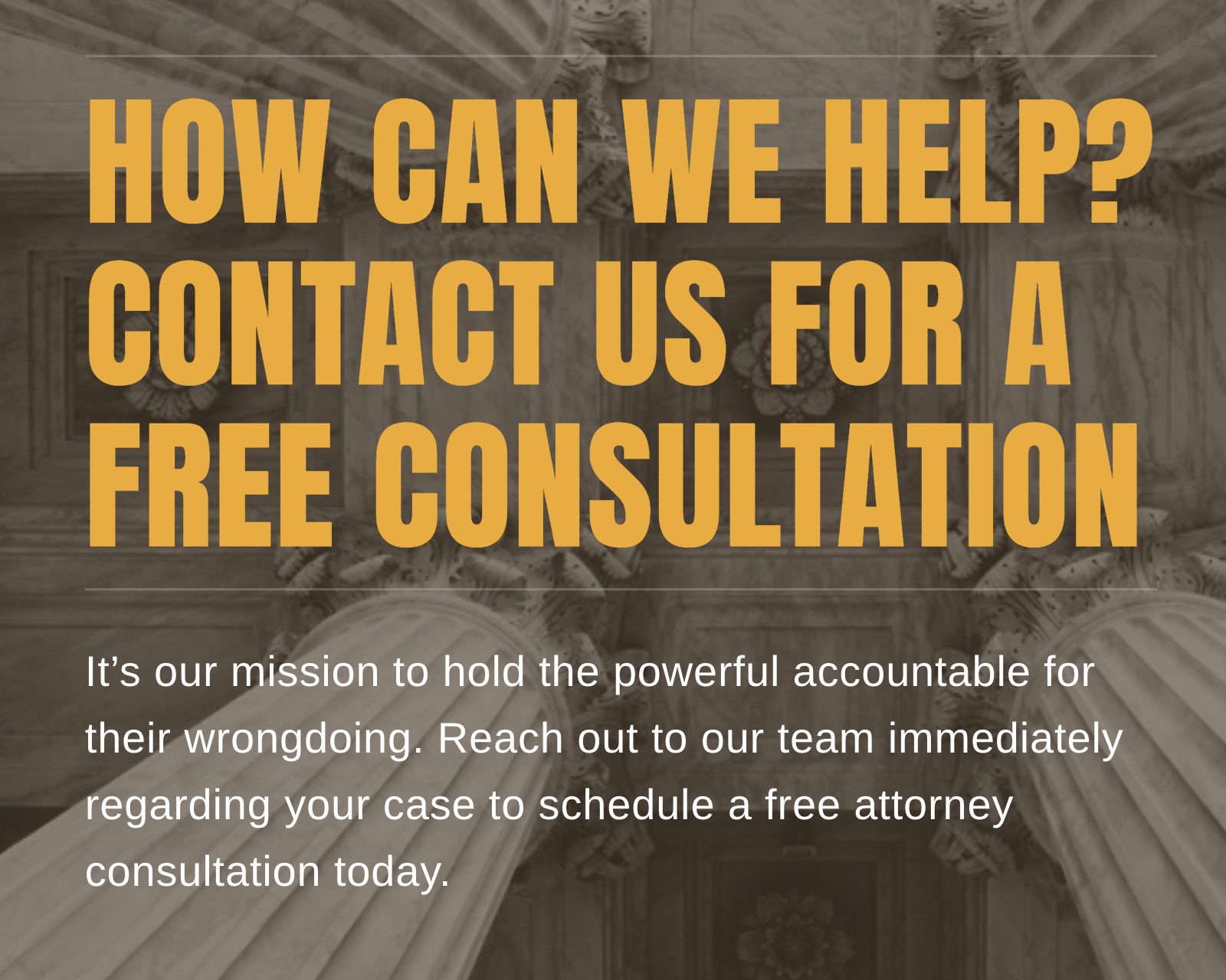 Contact Us Form - HMG Law Firm